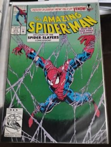Amazing Spider-Man  # 373  1993  MARVEL DISNEY  spider slayers PT 6+ VENOM STORY