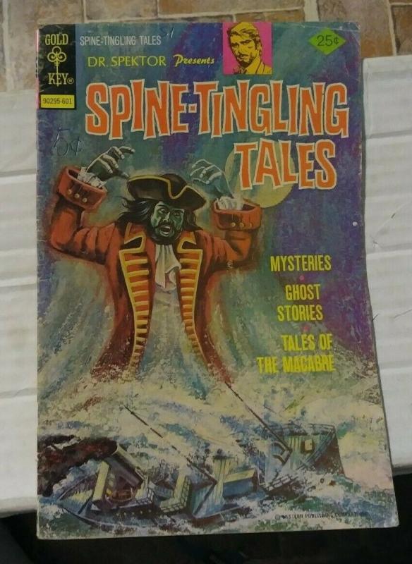 Dr Spector Presents- SPINE TINGLING TALES # 4  1976 GOLD KEY WESTERN PUBLISHING 