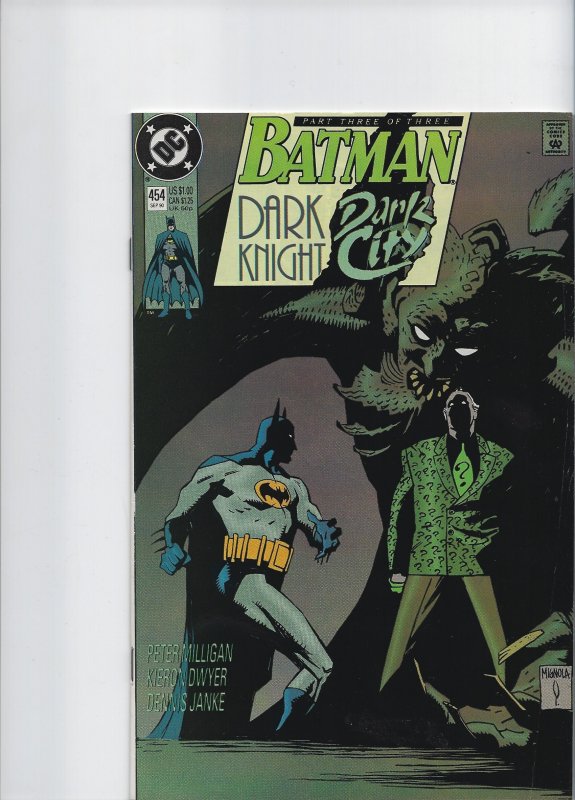 Batman #454 (1990) | Comic Books - Copper Age, DC Comics, Batman, Superhero  / HipComic