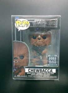 Funko Pop! Chewbacca #513, Star Wars, 2022 Galactic Con Excl.