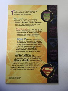 Incredible Hulk vs Superman (1999) VF Condition