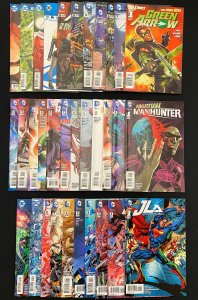 Green Arrow, JLA: Power & Glory, Martian Manhunter - 33 book lot
