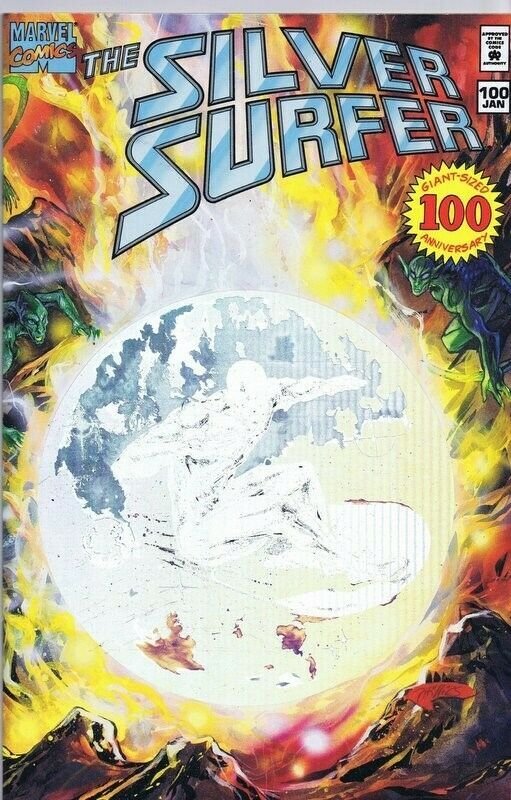 Silver Surfer #100 ORIGINAL Vintage 1995 Marvel Comics