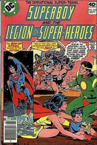 Superboy and the Legion of Super-Heroes #255 FN; DC | save on shipping - details