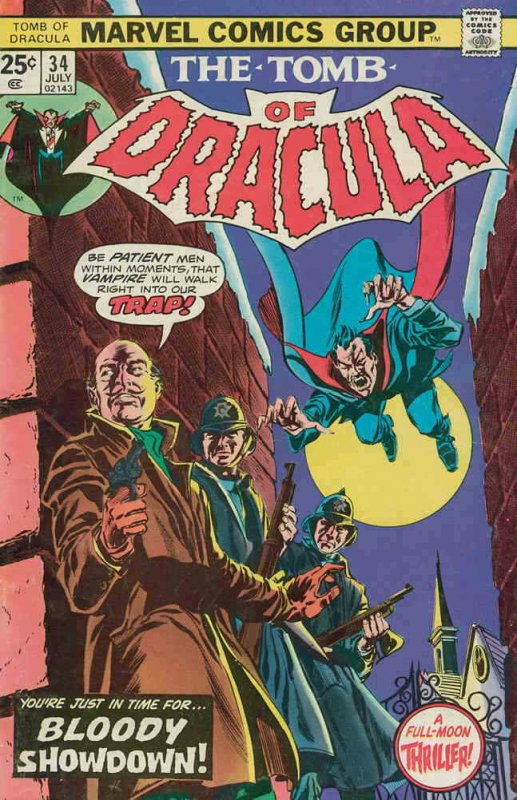 Tomb of Dracula #34 VF/NM; Marvel | save on shipping - details inside