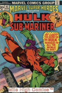 MARVEL SUPER-HEROES (1967 Series) #42 JEWEL Very Good Comics Book