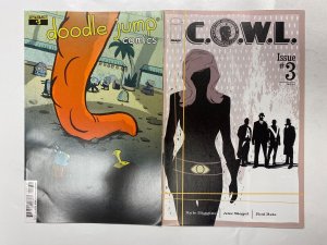 6 IMAGE comic books East West #14 Delinquents #2 Doodle #3 COWL #3 2 KM19