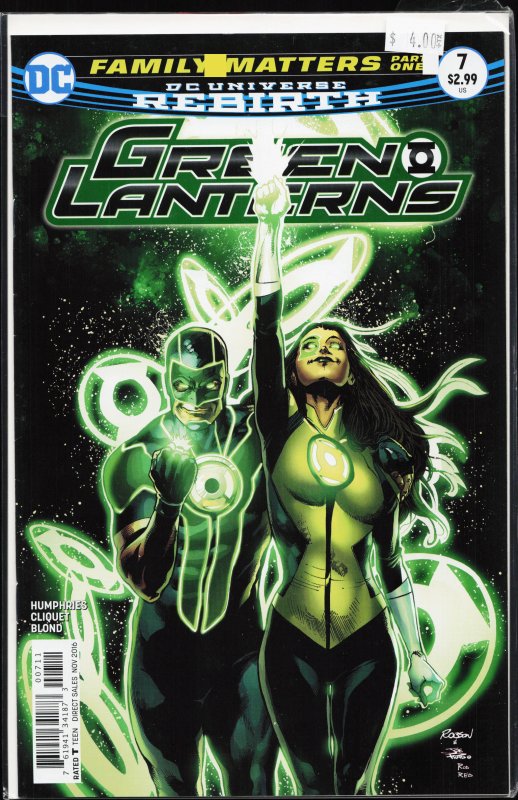 Green Lanterns #7 (2016) Green Lantern