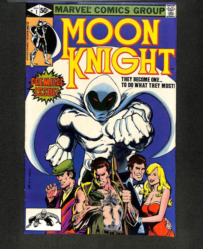 Moon Knight (1980) #1 1st Bushman and Khonshu!