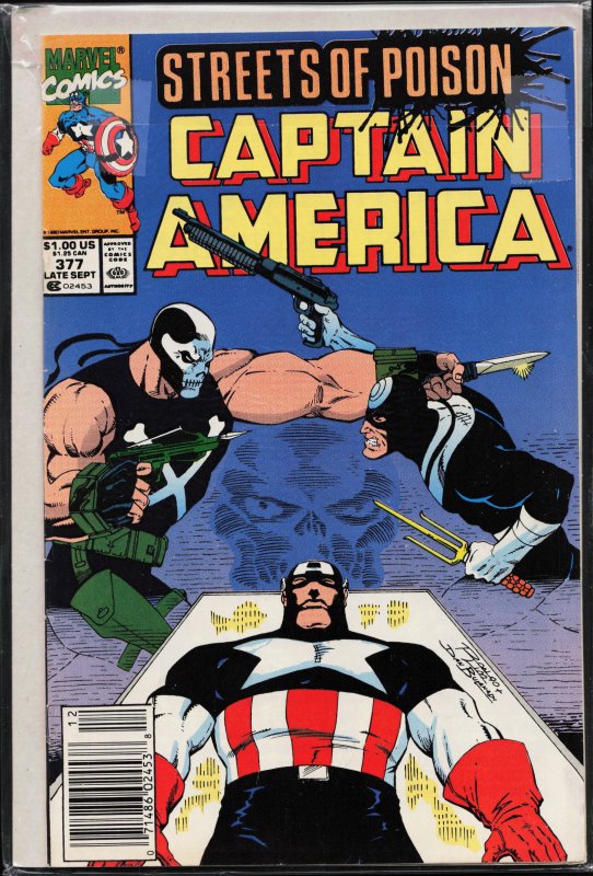 Captain America #377 (1990) Captain America