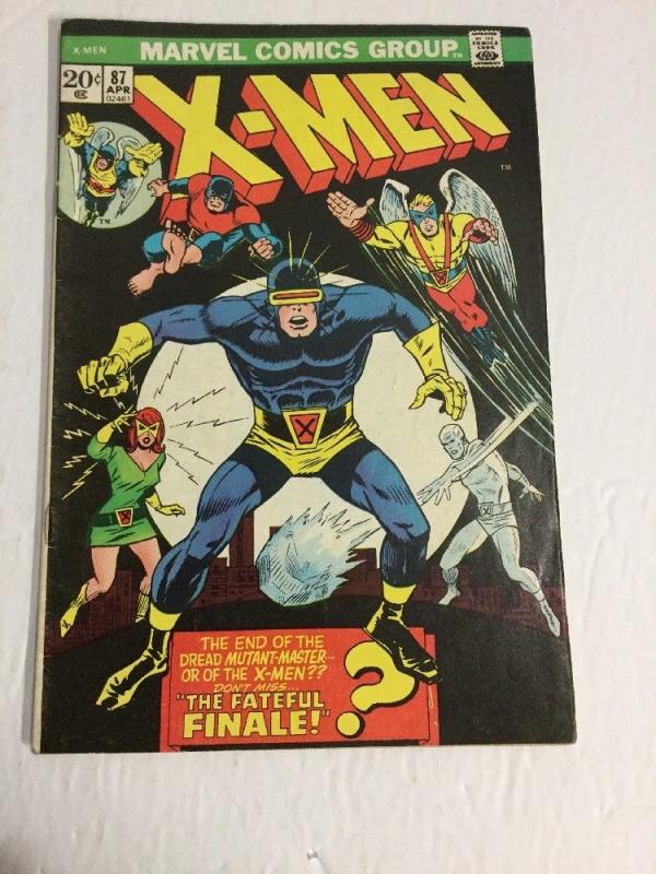 X-Men 87 FN/VF Fine/Very Fine 7.0 Marvel Comics