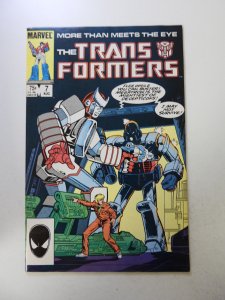 The Transformers #7 (1985) VF condition