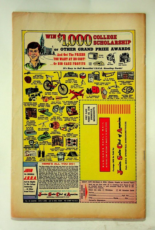 Phantom #34 (Oct 1969, Charlton) - Very Good