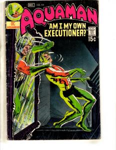 Aquaman # 54 VG DC Comic Book Silver Age Batman Superman Flash Arrow Atom JL17