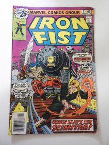 Iron Fist #5 (1976) VG Condition moisture stain