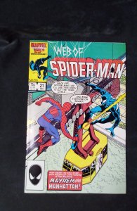 Web of Spider-Man #21 Direct Edition (1986)