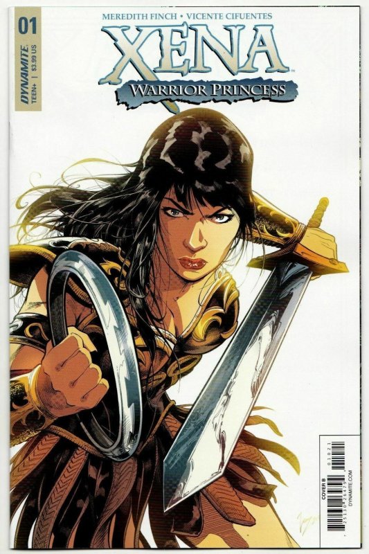 Xena Warrior Princess #1 Cvr B (Dynamite, 2018) NM