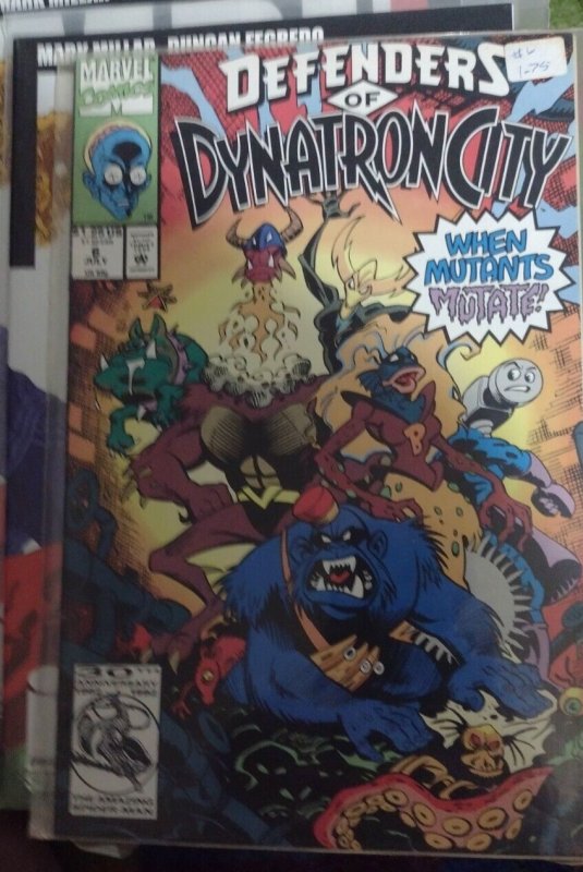 DEFENDERS OF DYNATRON CITY  # 6  1992 MARVEL  CARTTON TV