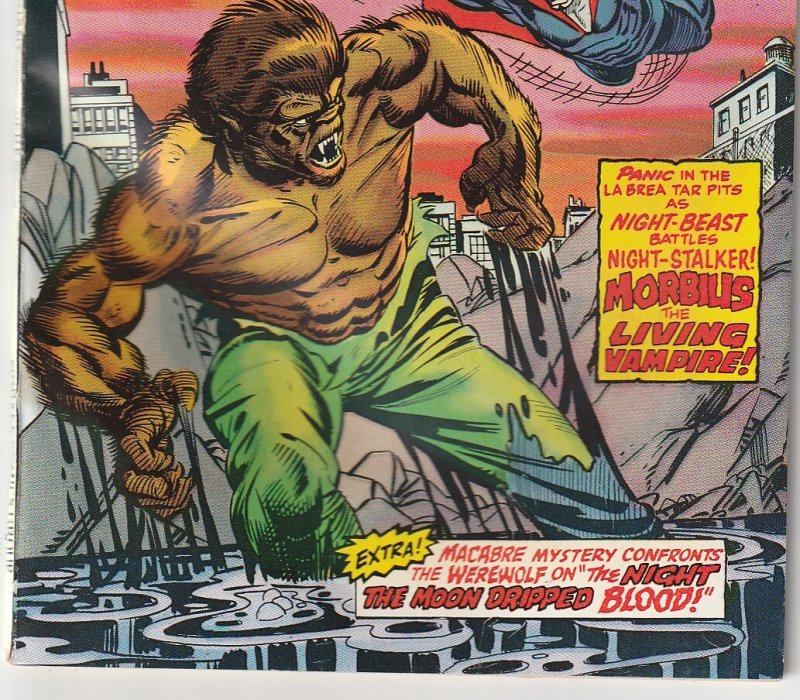 Giant Size Werewolf # 4  Morbius The Living Vampire