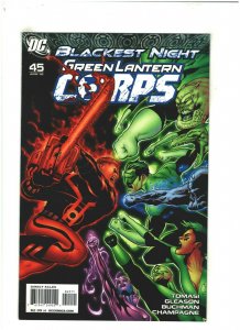 Green Lantern Corps #45 VF+ 8.5 DC Comics 2010 Blackest Night