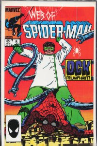Web of Spider-Man #5 (1985) Spider-Man