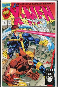 X-Men #1 Wolverine and Cyclops Cover (1991) X-Men [Key Issue]