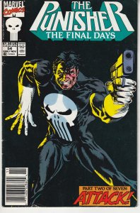 The Punisher #54 Newsstand Edition (1991)
