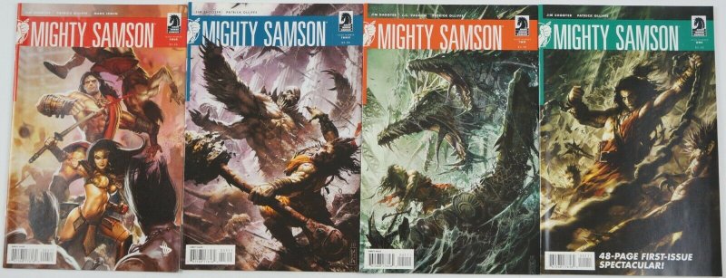 Mighty Samson #1-4 VF/NM complete series - jim shooter - dark horse comics 2 3 