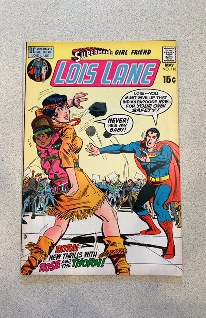 Superman's Girl Friend, Lois Lane #110 (1971) Dick Giordano Indian Cover