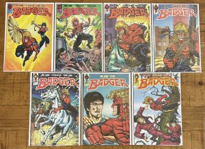 Badger #60,61,62,63,64,65,66 First Comics NM Lot Mike Baron 1990