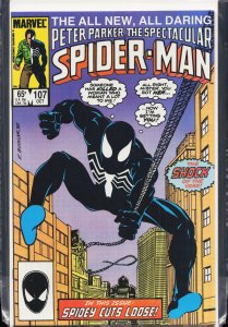 The Spectacular Spider-Man #107 (1985) Spider-Man [Key Issue]