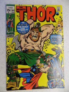 THE MIGHTY THOR # 184 MARVEL GODS JOURNEY ACTION ADVENTURE