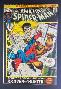 Amazing Spider-Man (1963) #111 VF- (7.5) Kraven Gibbon John Romita
