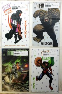 Free Agents Lot 4 #2 B, 3 B, 5 C, 6 B 2024 Image 9.4 Var Katari Comics