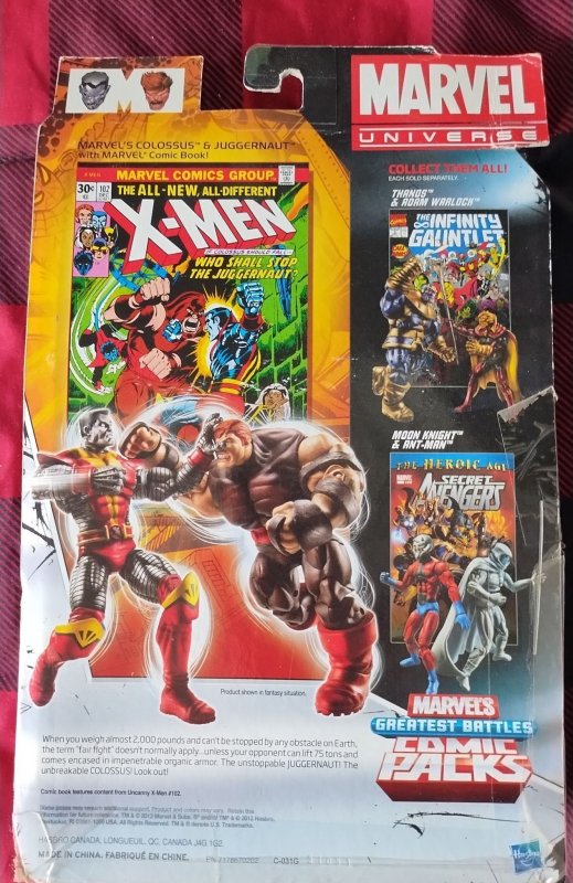 Marvel Universe Greatest Battles: Colossus & Juggernaut