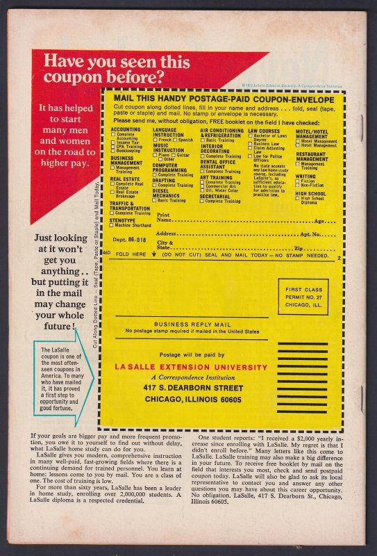 Daredevil and Black Widow 98 (1973) VF 8.0 Bronze Age Marvel Comics