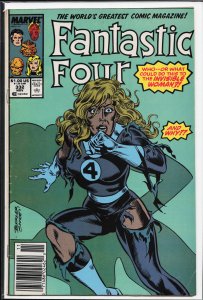 Fantastic Four #332 Newsstand Edition (1989) Fantastic Four