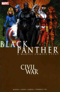 Black Panther: Civil War TPB #1 VF ; Marvel | Michael Turner