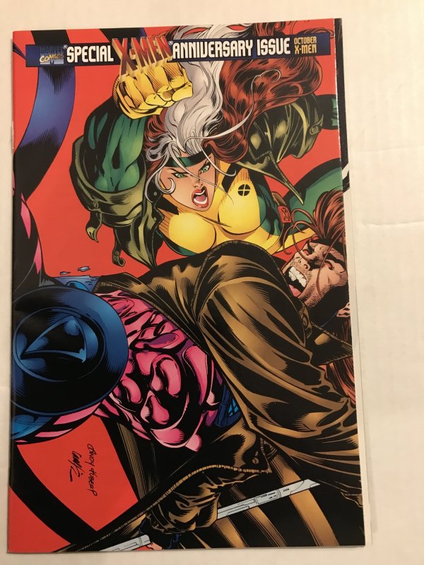 X-Men #45 : Marvel 10/95 VF/NM; Newsstand Variant, Anniversary, Rogue