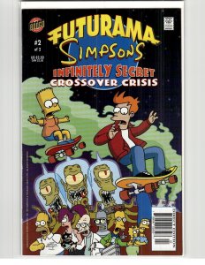 Futurama - Simpsons Infinitely Secret Crossover Crisis #2 (2002) Futurama