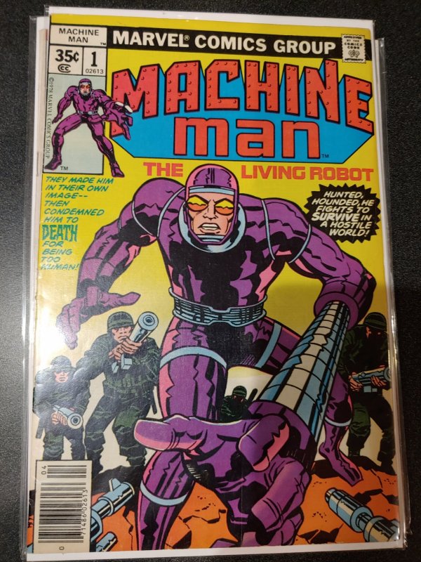 ​Machine Man #1 NM kirby story & art HIGH GRADE