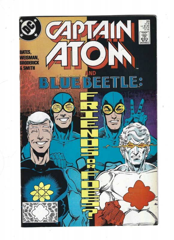 Captain Atom #18 through 21 (1988)