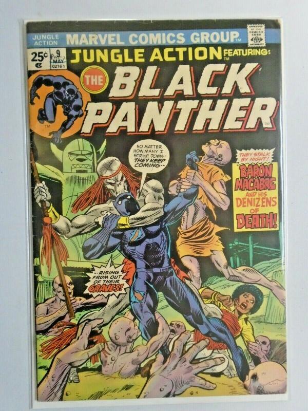 Jungle Action #9 Black Panther 4.0 VG (1974)