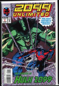2099 Unlimited #1 (1993) Hulk 2099 [Key Issue]