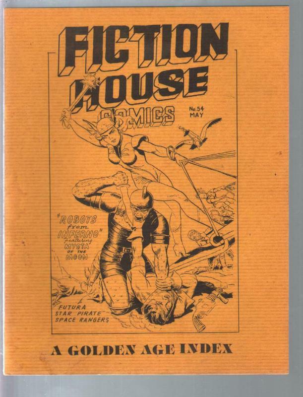 Fiction House Comics Golden Age Index 1978-Ray Funk bio-Planet-Jumbo-FN