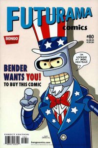 Futurama #80, NM + (Stock photo)