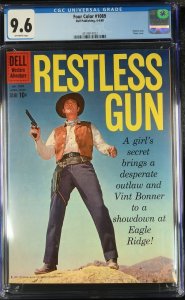 Restless Gun-Four Color Comics #1089 CGC 9.6 1960-Dell-John Payne comic book-...