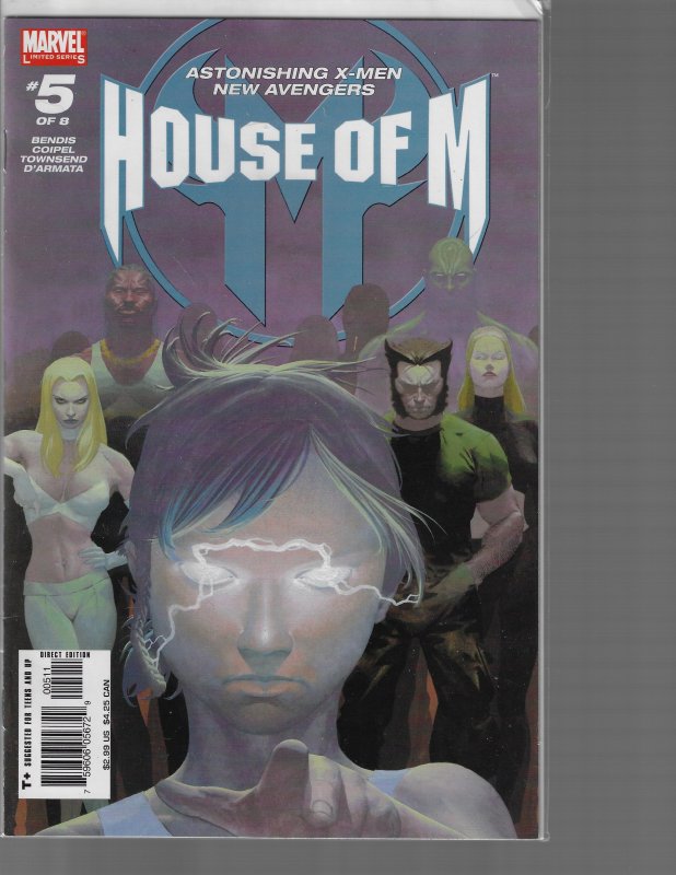 House of M #1-8 + Secrets  (DC, 2005) NM