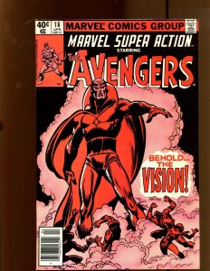 Marvel Super Action #18 - John Buscema Art! (9.0/9.3) 1980