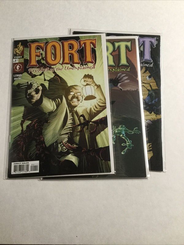 Fort 1-3 Of 4 Lot Set Run Nm Nearmint Dark Horse Comics 